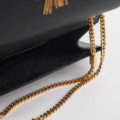 Saint Laurent Kate Medium with Tassel Black