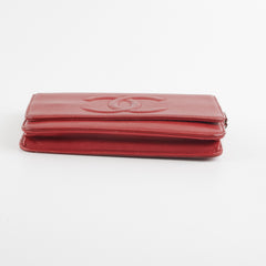 Chanel Wallet On Chain (WOC) Red