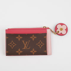 Louis Vuitton Card Holder Monogram Pink