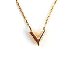 Louis Vuitton Essential V Gold (Costume Jewellery)