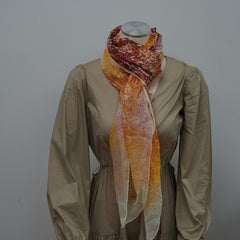 Hermes Shawl Orange/Red