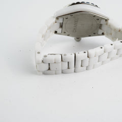 Chanel J12 White Watch 38MM Diamonds