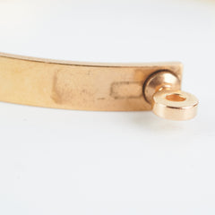 Hermes Kelly Bracelet Diamonds Rose Gold (Size SH)