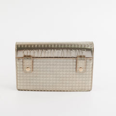 HOLD BC Dior 30 Montaigne Belt Bag With Chain Metallic Patent Gold