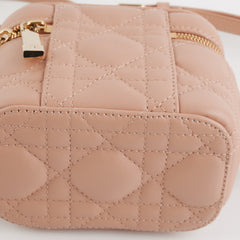 Dior Micro Lady Dior Vanity Case Rose des Vents Pink