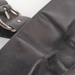 Gucci Messenger Crossbody Bag Large Black
