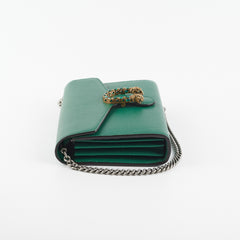 Gucci Dionysus Wallet On Chain Green