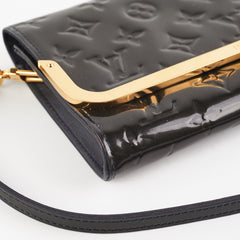 Louis Vuitton Vernis Cluch Bag Black