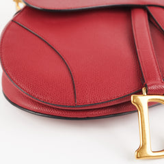Dior Saddle Bag Red