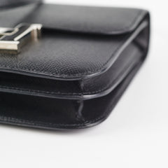 Hermes Constance 18 Epsom Black Stamp T (2015)