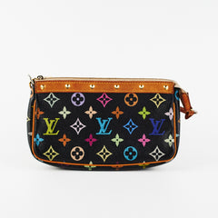 Louis Vuitton Pochette Accessoire Multicolor Black Monogram