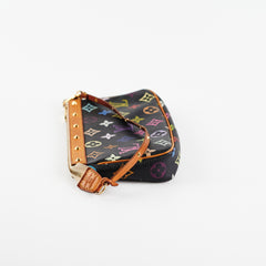 Louis Vuitton Pochette Accessoire Multicolor Black Monogram