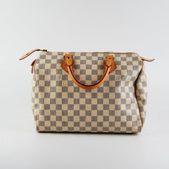 Louis Vuitton Speedy 30 Damier Azure