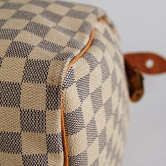 Louis Vuitton Speedy 30 Damier Azure