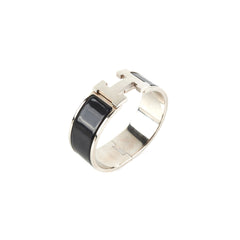 Hermes Clic Clac H Bracelet Black Size PM