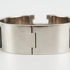 Hermes Clic Clac H Bracelet Black Size PM