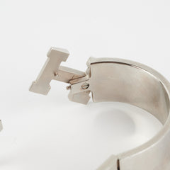 Hermes Clic Clac H Bracelet Black Size PM