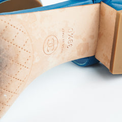 Chanel Sandals Blue (Size 39.5)