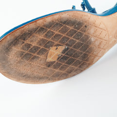 Chanel Sandals Blue (Size 39.5)