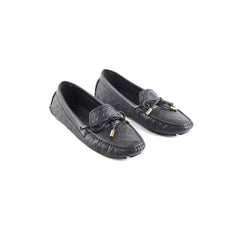 Louis Vuitton Gloria Flat Loafers Black (Size 38)