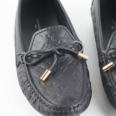 Louis Vuitton Gloria Flat Loafers Black (Size 38)