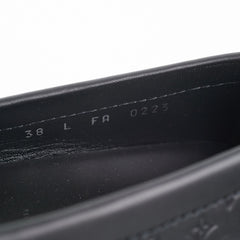 Louis Vuitton Gloria Flat Loafers Black (Size 38)
