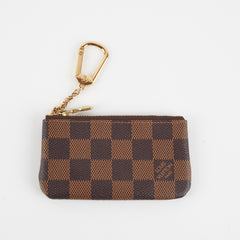 Louis Vuitton Key Cles Pouch Damier Ebene
