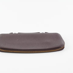 Louis Vuitton Epi Pouch Dark Purple/Brown