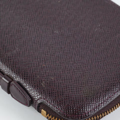 Louis Vuitton Epi Pouch Dark Purple/Brown