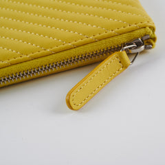 Chanel Chevron O Case Yellow