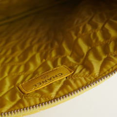Chanel Chevron O Case Yellow