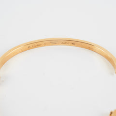 Cartier Love Bangle Pave Diamonds Yellow Gold (Size 17)