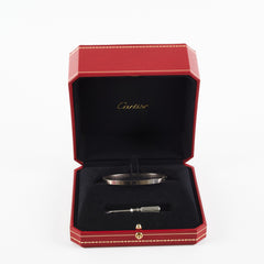 Cartier SM Love Bangle White Gold 17