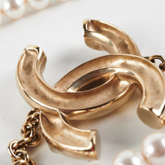 Chanel CC Pearl Necklace Costume Jewellery
