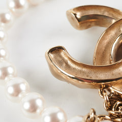 Chanel CC Pearl Necklace Costume Jewellery