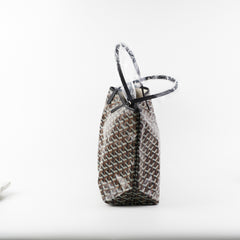 Goyard Saint Louis PM Tote Bag Black with Clip
