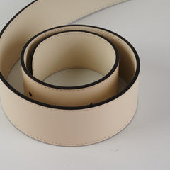 Gucci Marmont GG Belt Cream Size 85
