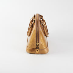 Louis Vuitton Vernis Alma BB Gold