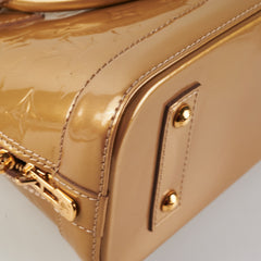 Louis Vuitton Vernis Alma BB Gold