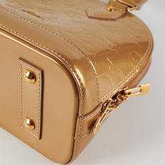 Louis Vuitton Vernis Alma BB Gold