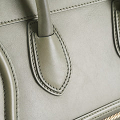 Celine Luggage Mini Grey