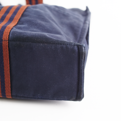 Hermes Canvas Tote Navy