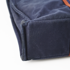 Hermes Canvas Tote Navy