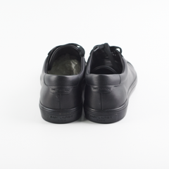 Saint Laurent Leather Sneakers Black 41