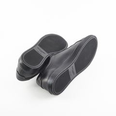Saint Laurent Leather Sneakers Black 41