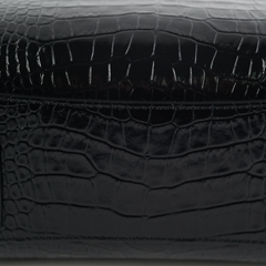 Givenchy Antigona Mini Croco Embossed Black