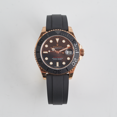 Rolex Yachtmaster 37mm Rose Gold Black Dial