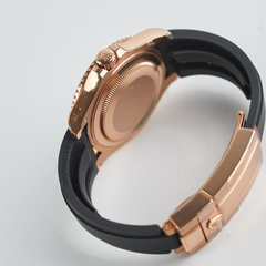 Rolex Yachtmaster 37mm Rose Gold Black Dial