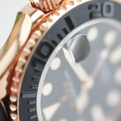 Rolex Yachtmaster 37mm Rose Gold Black Dial
