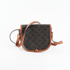 Celine Medium Folco Triomphe Crossbody Bag